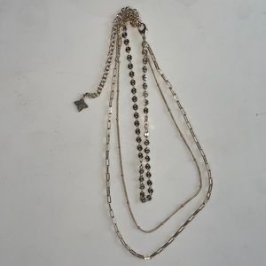 3 chain necklace